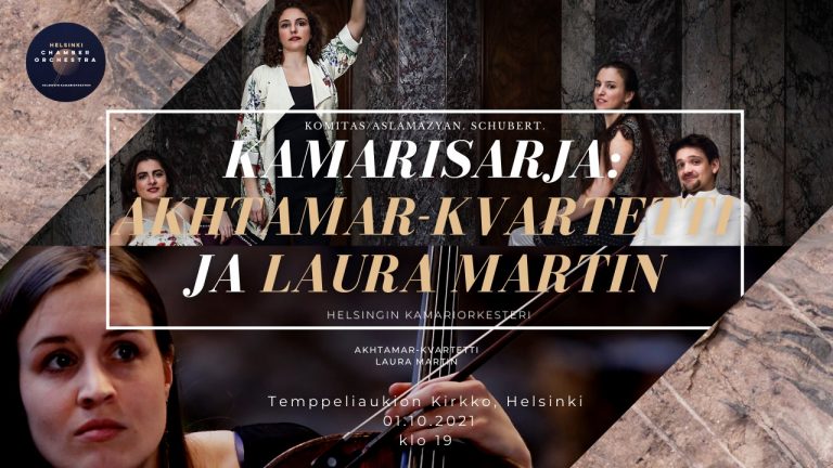 HCO Chamber Series: Akhtamar Quartet & Laura Martin