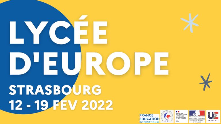 Lycée d’Europe : Des lycéens européens réunis à Strasbourg pour une semaine de discussions