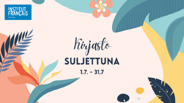 Kirjasto toivottaa kaikille hyvää kesää ! 