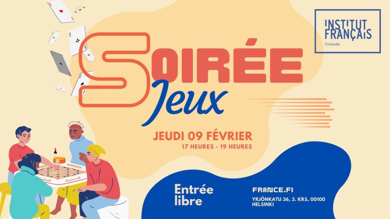 Soirée jeux à l’Institut français !