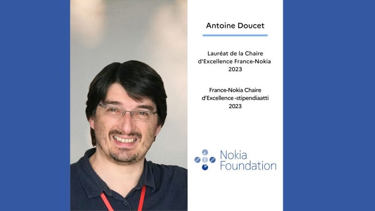 Antoine Doucet, France-Nokia Chaire d’Excellence -stipendiaatti!