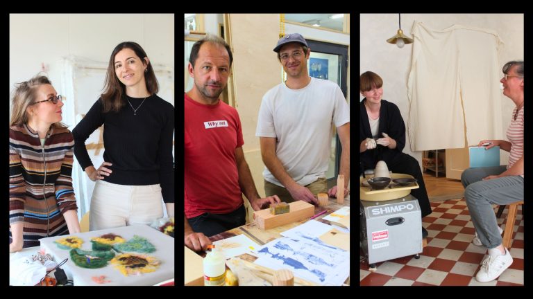 Inside Crafted Connections: first weeks of the residency
